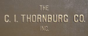 The C.I. Thornburg Company Inc